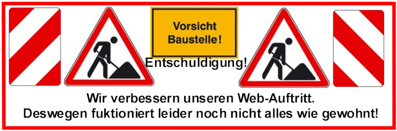 Website Baustelle